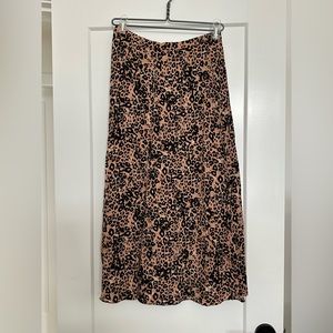 Wilfred Printed Midi Skirt
